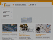 Tablet Screenshot of dardom.pl